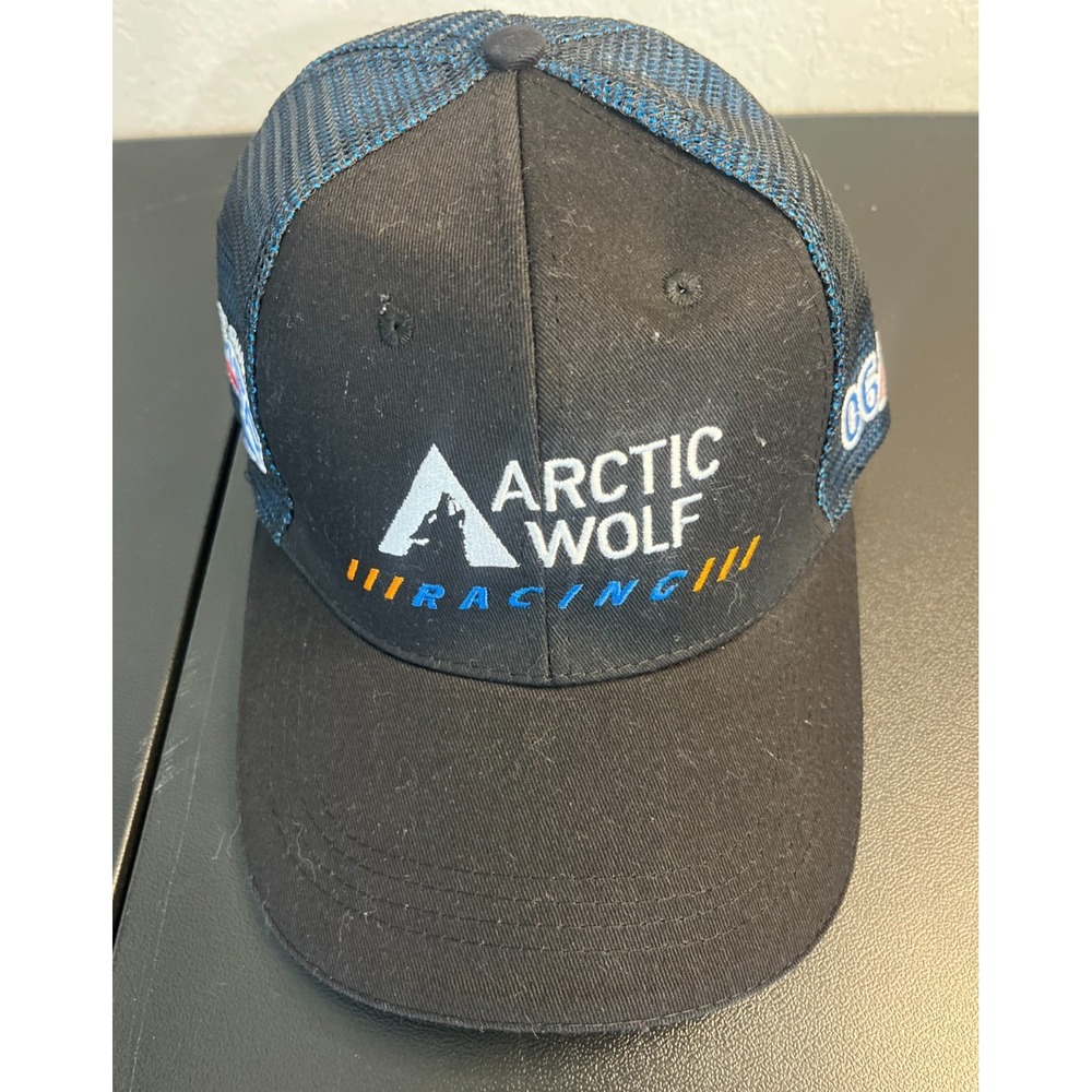 Artic Wolf Racing‎ Black Hat Mesh Meyer Shank Racing Snapback 06/60